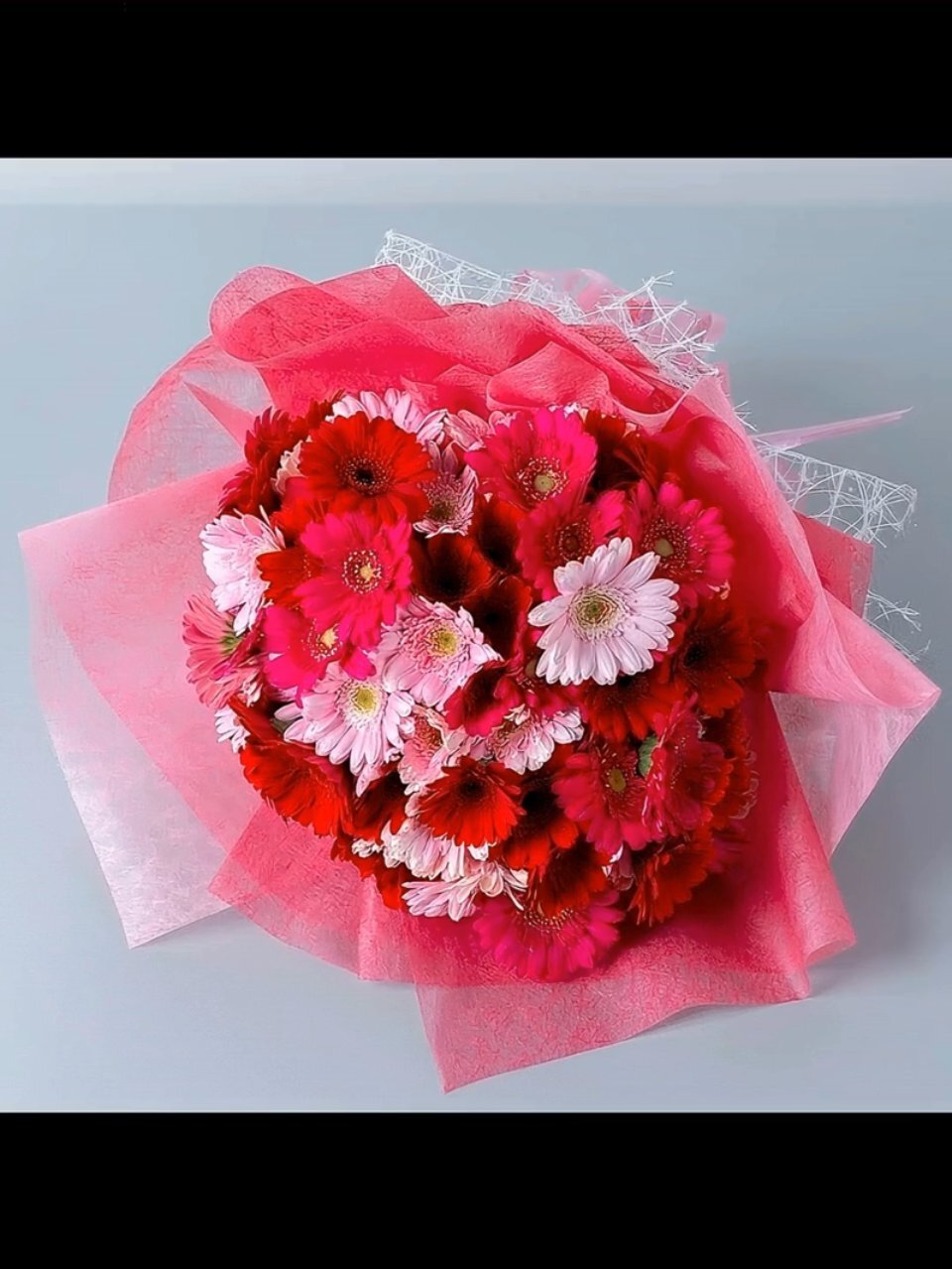 ガーベラ108本の花束｜広島花屋オンラインショップ花将
